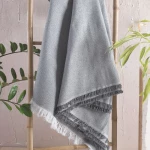 Μαξιλαροθήκη Διακοσμητική Cadenza Grey Ρυθμός 40Χ40 Βαμβάκι-Πολυέστερ