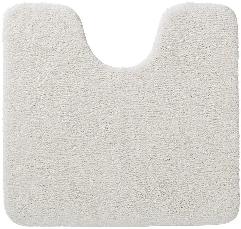 Πατάκι Λεκάνης Cosima Off-White Sealskin 57x60 Πολυέστερ