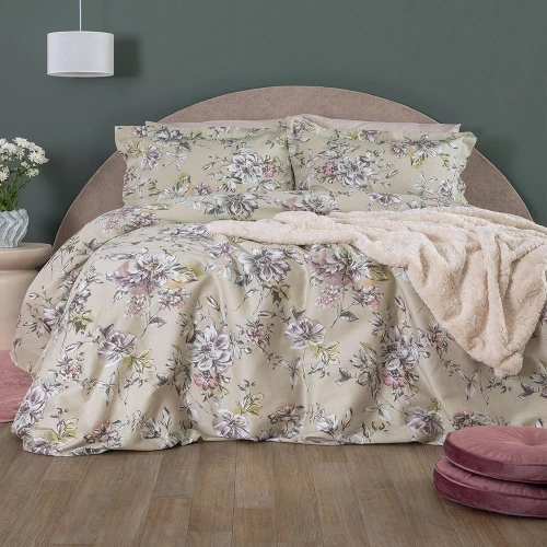 Σεντόνια IS813 (Σετ 4τμχ) Green-Multi Palamaiki Υπέρδιπλo 240x270cm 100% Βαμβακοσατέν