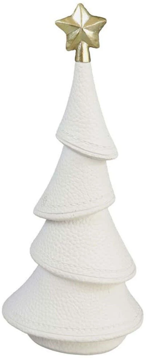 Χριστουγεννιάτικο Δεντράκι Xmas Dream 033259 10,5x8,5x24,5cm White-Gold