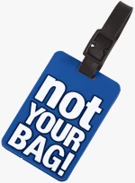 Ετικέτα κατόχου (718-060605notyourbag-blue1)