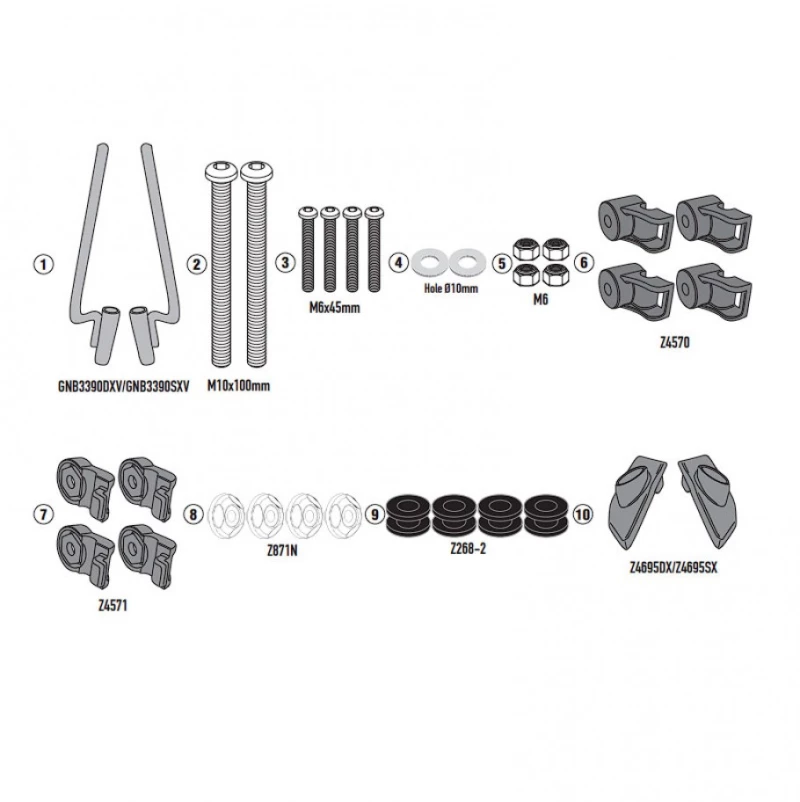 Givi Kit Ζελατίνας Piaggio Liberty 50-125-150 25 A5623A