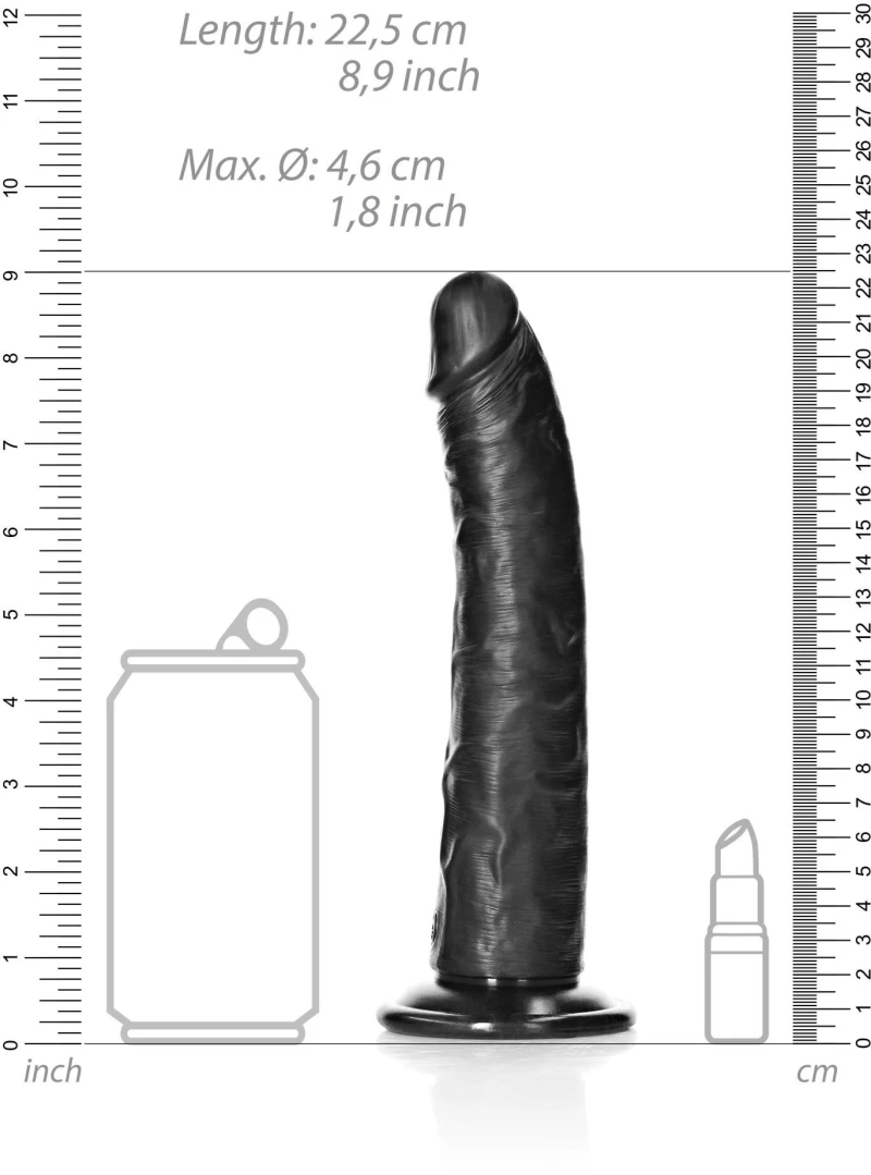 Slim 8" blk