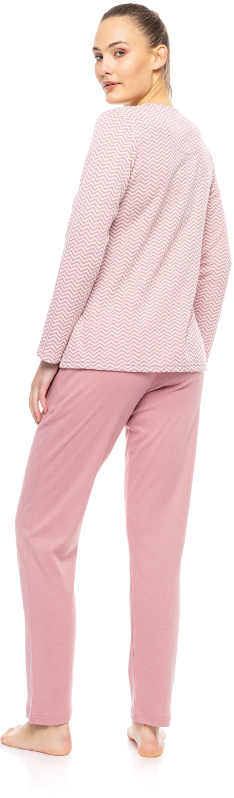 Γυναικεία Πυτζάμα Pink Label - ZIC ZAC print - Πατιλέτα - Cotton - Regular Fit
