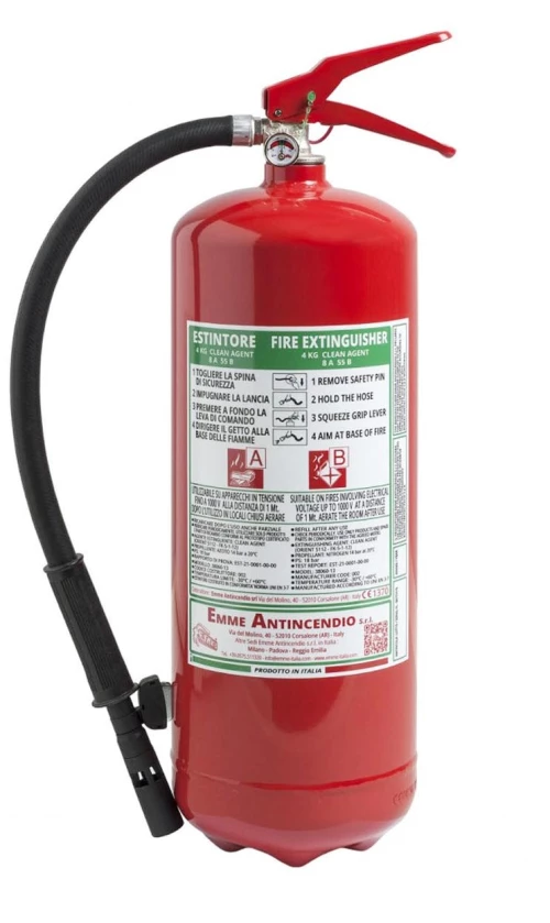 Πυροσβεστήρας 4Kg CLEAN AGENT FK‐5‐1‐12
