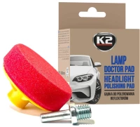 K2 Σφουγγάρι Γυαλίσματος Φαναριών 80x80mm LAMP DOCTOR PAD Σ K533