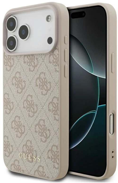 Guess Case For Iphone 17 Pro Max Guhcp17Xg4Gfpi (Pu 4G Classic) Pink