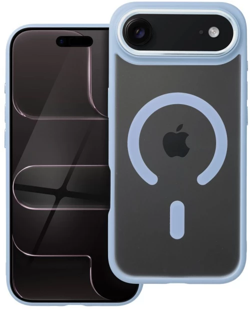 Matte Mag Cover Case Compatible With Magsafe For Iphone 17 Air Blue