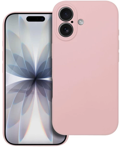 Case Silicone 2Mm For Iphone 17 Sand Pink