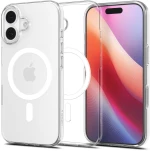 Spigen Case Liquid Crystal Mag Magsafe Iphone 17 Clear/White
