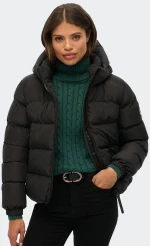 SUPERDRY D1 SDSW HOODED SPORTS PUFFER JACKET - W5011996A-02A