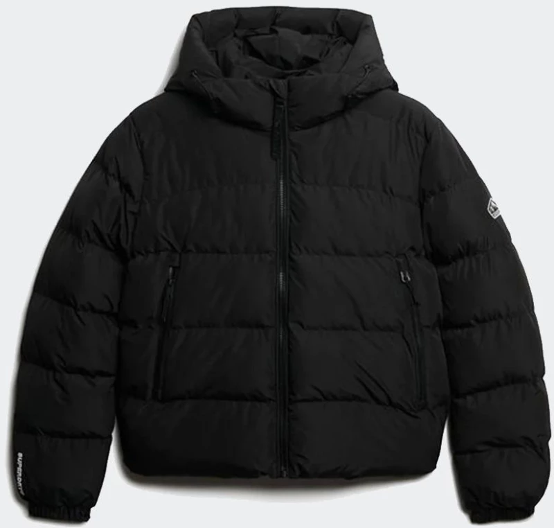 SUPERDRY D1 SDSW HOODED SPORTS PUFFER JACKET - W5011996A-02A