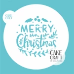 Στένσιλ Merry Christmas v1