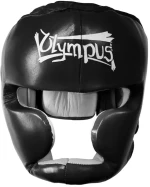 Κάσκα Olympus Προστασία Μήλο & Σαγόνι Δέρμα Black