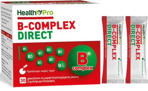 Health Pro B-Complex Direct 30 Φακελάκια