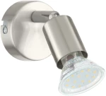 Φωτιστικό Σποτ Eglo 92595 BUZZ-LED Νίκελ ματ (Nickel Mat- Satin) 3000K