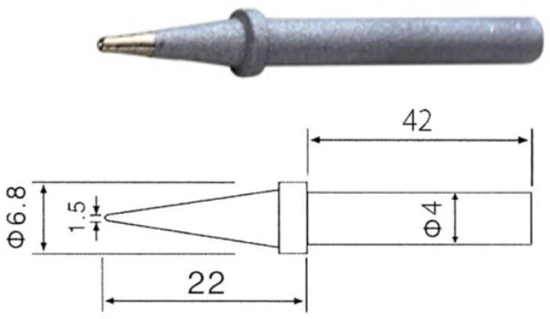 Μύτη C1-1 για σταθμό ZD-99 1.5mm