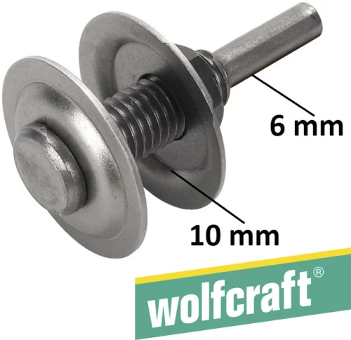 Wolfcraft 2116000 αξονακι δραπανου 10x6mm