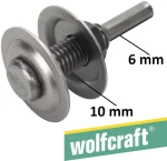 Wolfcraft 2116000 αξονακι δραπανου 10x6mm