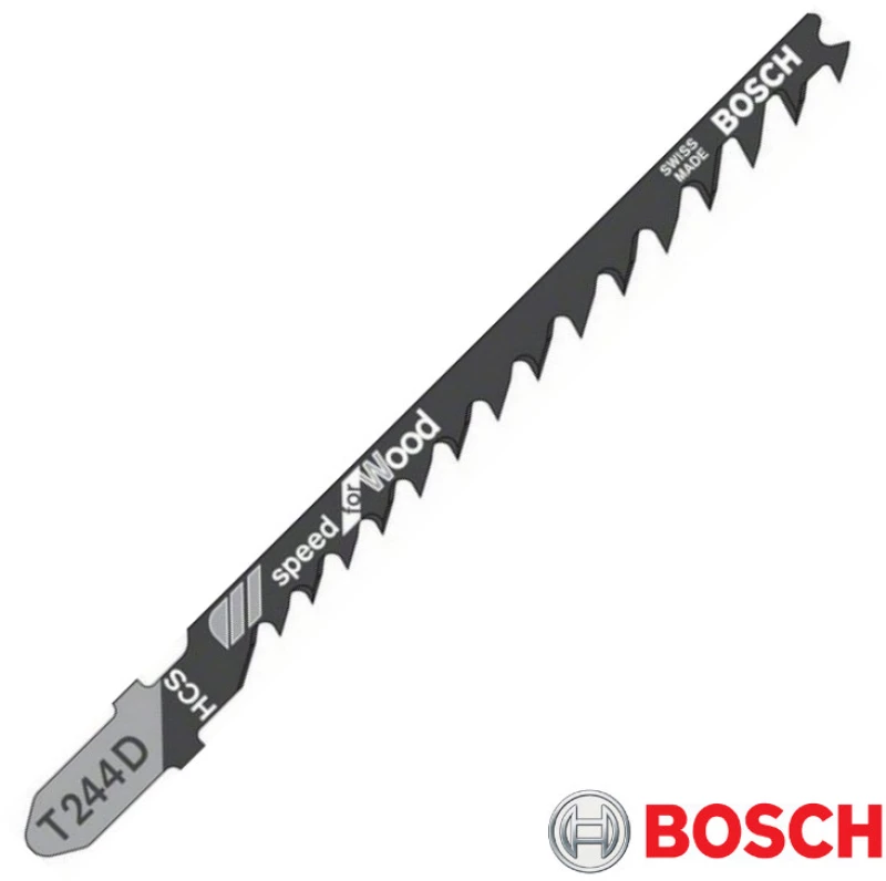 Bosch 2608630058 Πριονόλαμα σέγας ξυλου T244D 5τεμ