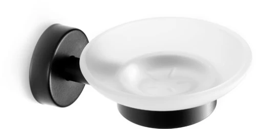 Σαπουνοθήκη UNO 1301 55 Μαύρη ματ KARAG