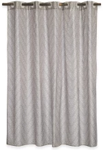 Κουρτίνα Μπάνιου Fonteste Silver Nef-Nef Homeware 180Πx180Υ Πολυέστερ