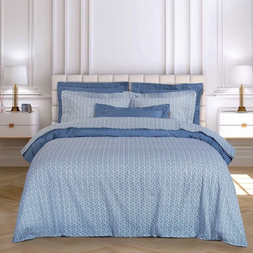 Σεντόνια 2372 (Σετ 4τμχ) Royal Blue Greenwich Polo Club King Size 260x280cm 100% Βαμβάκι