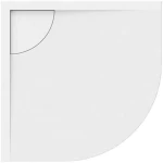 Ντουζιέρα Ημικυκλική Element ELEMENT-2 90x90x5,5cm White Karag 90 x90 Acrylic