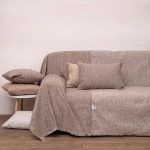 Ριχτάρι 1456 Linen Anna Riska Τριθέσιο 180x280cm Chenille,Βαμβάκι,Polyester