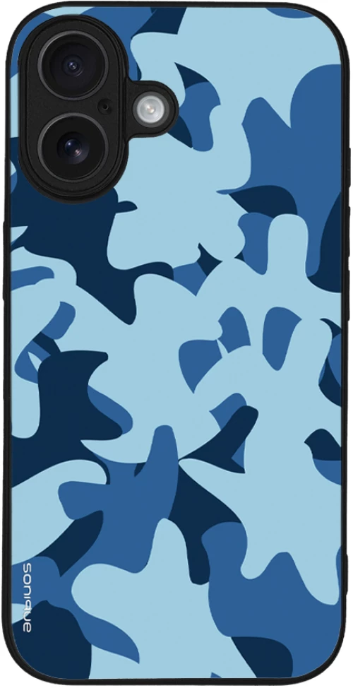 Θήκη Sonique Camouflage Army Series για Apple iPhone 16 Μπλε
