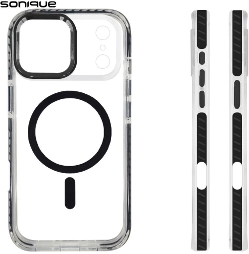 Θήκη Magnetic MagHard Pro Sonique Apple iPhone 17 Pro Max Μαύρο
