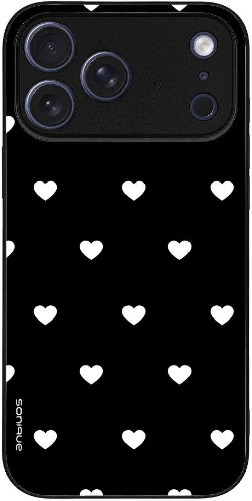 Θήκη Sonique Heart Series για Apple iPhone 17 Pro Max Μαύρο 02