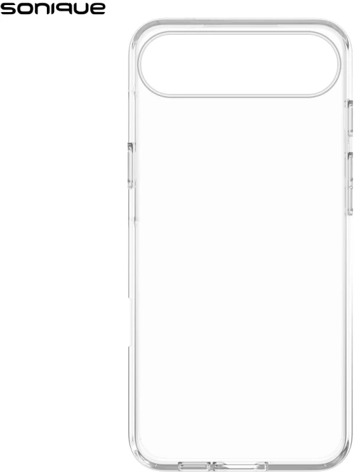 Θήκη Σιλικόνης Sonique Crystal Clear Apple (Big Hole) iPhone 17 Air Διάφανο