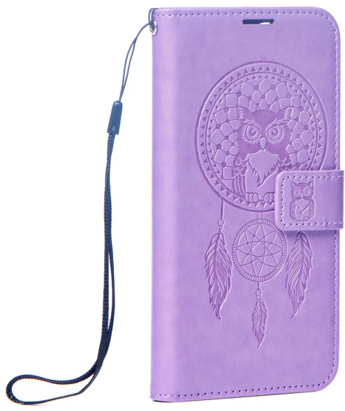 Mezzo Book Case For Samsung S25 Fe Dreamcatcher Purple
