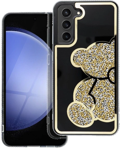 Teddy Bear Case For Samsung A17 Gold