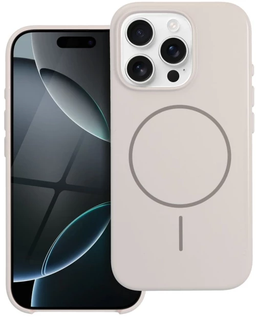 Glossy Mag Cover Compatible With Magsafe For Iphone 17 White