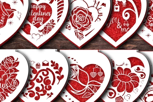 Intra απο ξύλο plywood 3mm-4mm πάχος – Δωροκάρτα για την ημέρα του Αγίου Βαλεντίνου 1010 Δίασταση  20x20 cm INTRAFABR-89589512