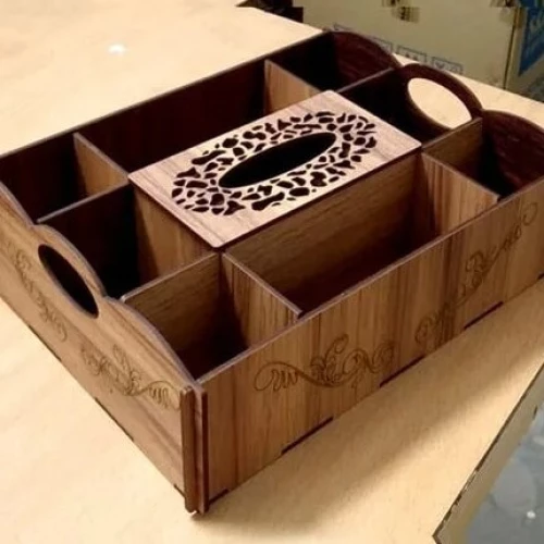 Intra απο ξύλο plywood 3mm-4mm πάχος – Ξύλινος δίσκος σνακ με χαρτομάντηλο 4mm 45x50 cm INTRAVECTRY-MY546302