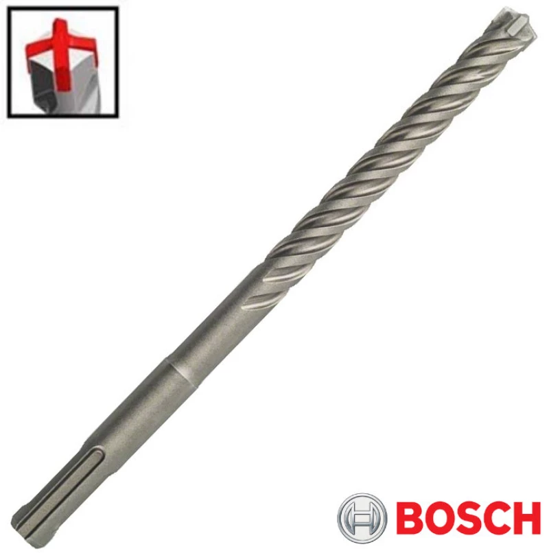 BOSCH 2608836613 Τρυπάνι τετράκοπο SDS-plus-5X 6x400x460
