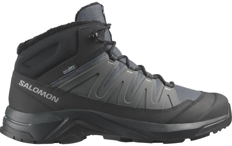 Ανδρικά Ορειβατικά Μποτάκια Salomon X-Adventure Coldrush Wp Asphalt / Black / Alloy