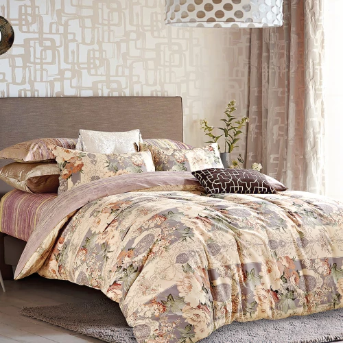 Σετ σεντόνια υπέρδιπλα Art 11111 Pheasant 230x260 Εμπριμέ   Beauty Home