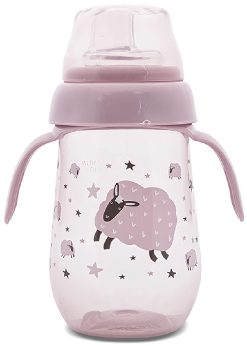 LORELLI ΒΡΕΦΙΚΟ ΚΥΠΕΛΛΟ ΕΚΜΑΘΗΣΗΣ 260ML MELLOW ROSE 10200090005