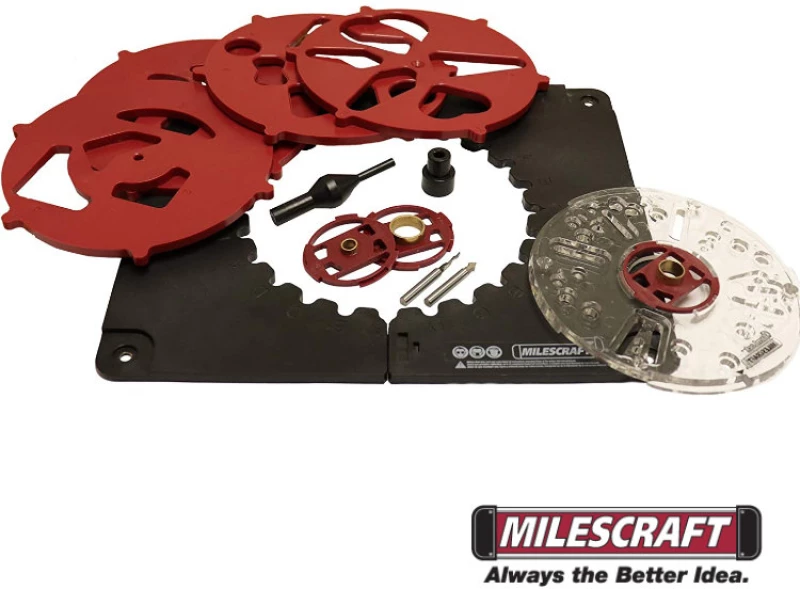 Milescraft 1257 Οδηγός με στενσιλ για Ρουτερ Design inlaykit