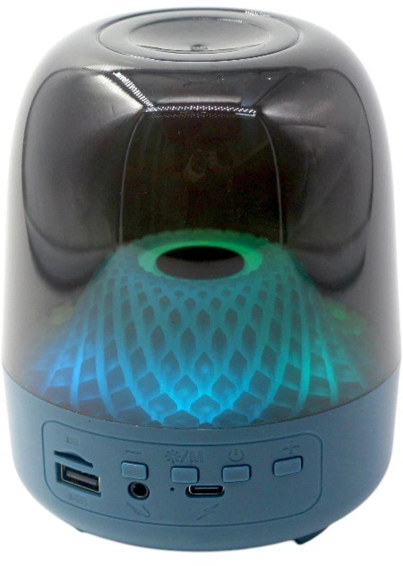 Ασύρματο ηχείο Bluetooth με φωτισμό LED - TG-463 - 813577 - Green