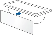 Ποδιά εμπρός 1800x540h