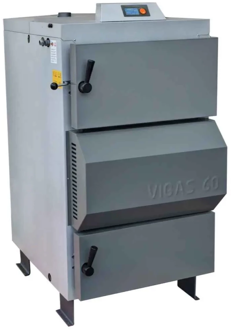 Λέβητας Ξύλου 60KW Vigas Πυρόλυσης Βασική Έκδοση