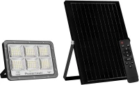POWERTECH LED ηλιακός προβολέας PT-1457 με τηλεχειριστήριο, αισθητήρας κίνησης, 120W, 4000K, 1500lm, IP66