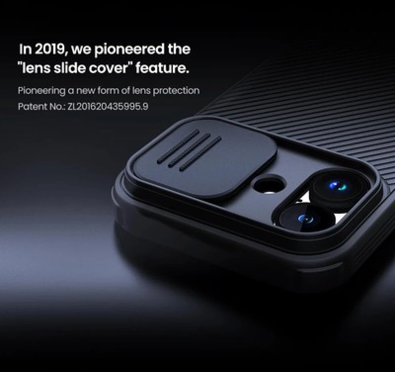 NILLKIN θήκη CamShield Pro για Apple iPhone 17, μαύρη