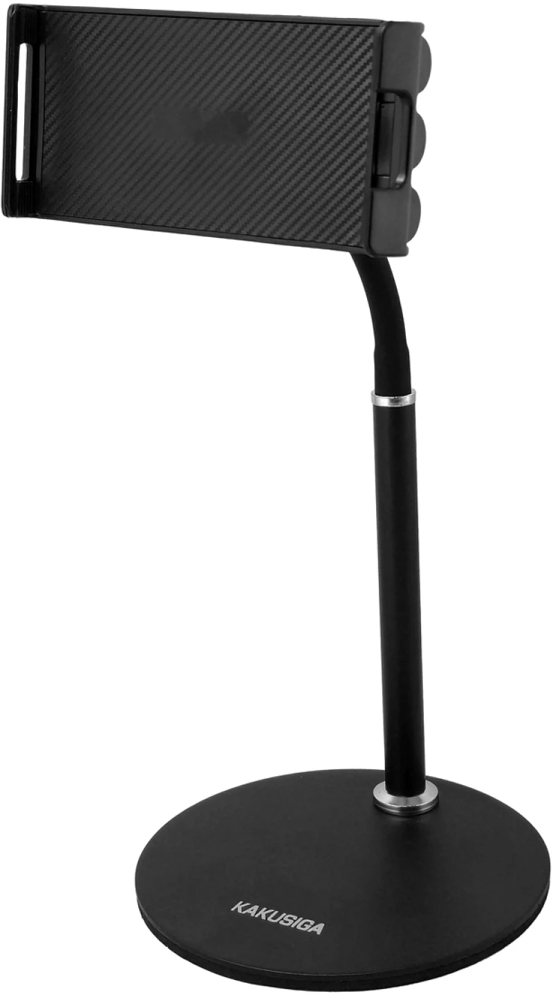 KAKUSIGA επιτραπέζια βάση smartphone/tablet KSC-463, μαύρη - 6921042115788