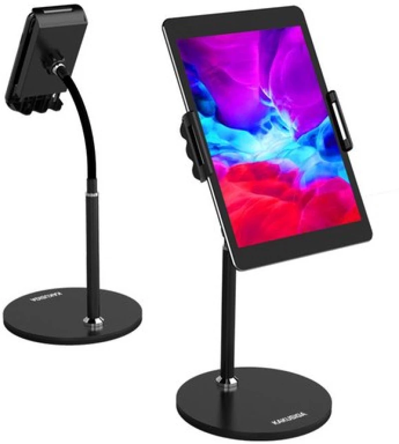 KAKUSIGA επιτραπέζια βάση smartphone/tablet KSC-463, μαύρη - 6921042115788